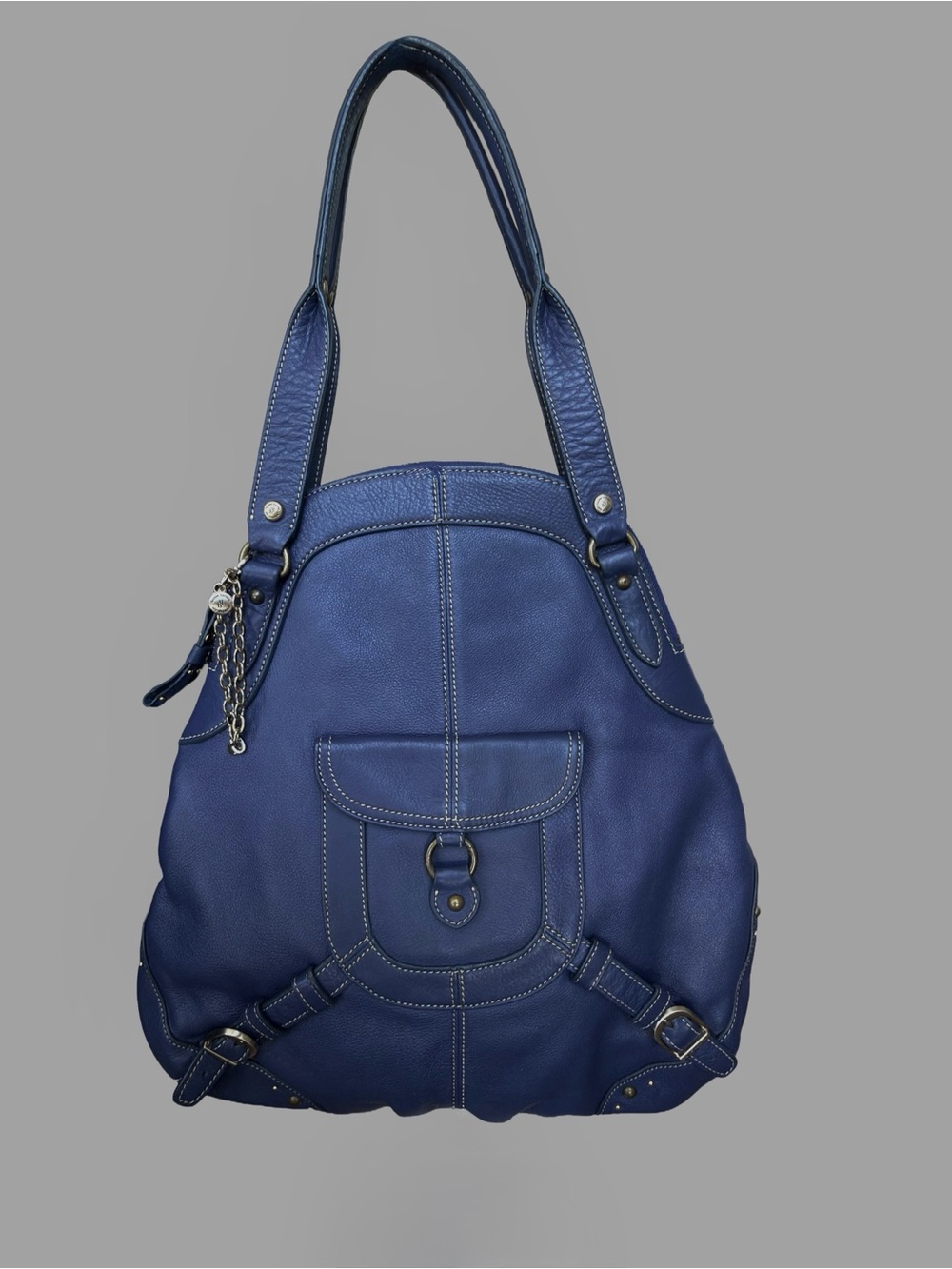 Hayden Harnett Vintage Ana Cobalt Blue Hobo Bag